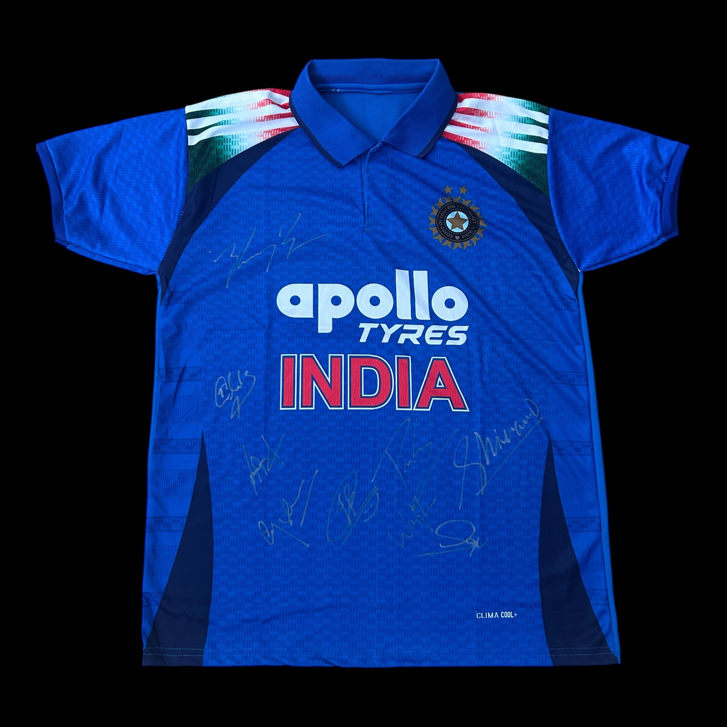 India Cricket 2026 Hand Signed Multi Home Shirt