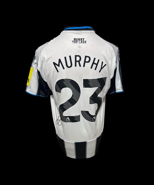 Jacob Murphy Newcastle United Hand Signed 2025-26 Home Shirt
