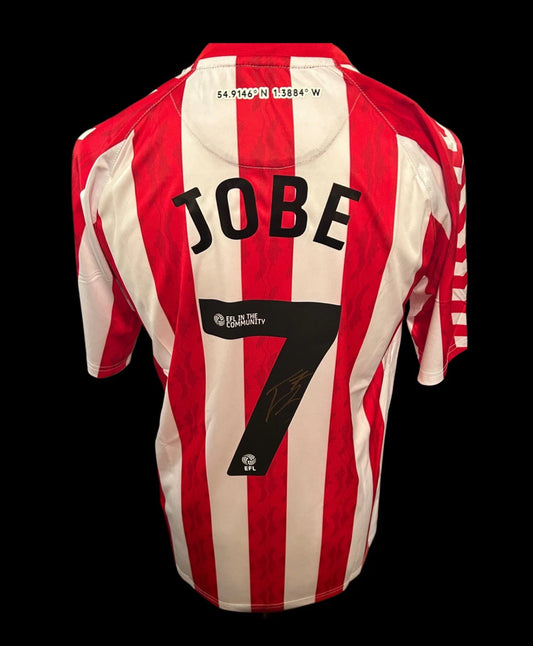 Jobe Bellingham Sunderland Hand Signed 2024-25 Home Shirt