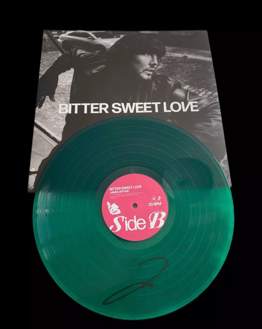 James Arthur “BITTER SWEET LOVE” Hand Signed Vinyl