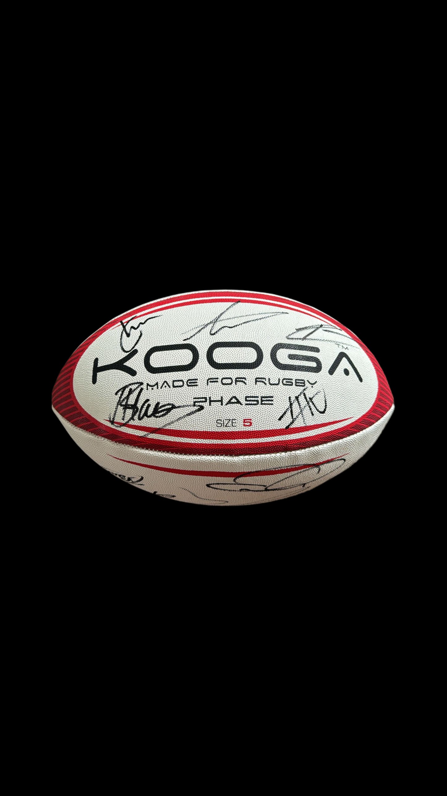 Exeter Chiefs Hand Signed Full Squad Rugby Ball