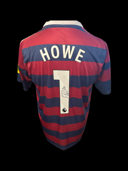 Eddie Howe Newcastle United Hand Signed 2024-25 Away Shirt