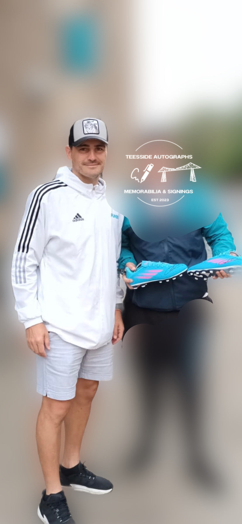 Iker Casillas Hand Signed Adidas Football Boot 2.