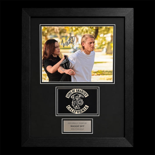 Maggie Siff Sons Of Anarchy Hand Signed FRAMED Photo Display 2