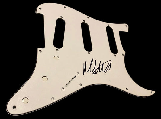 Matty Healy “THE 1975” Hand Signed Guitar PickGuard.