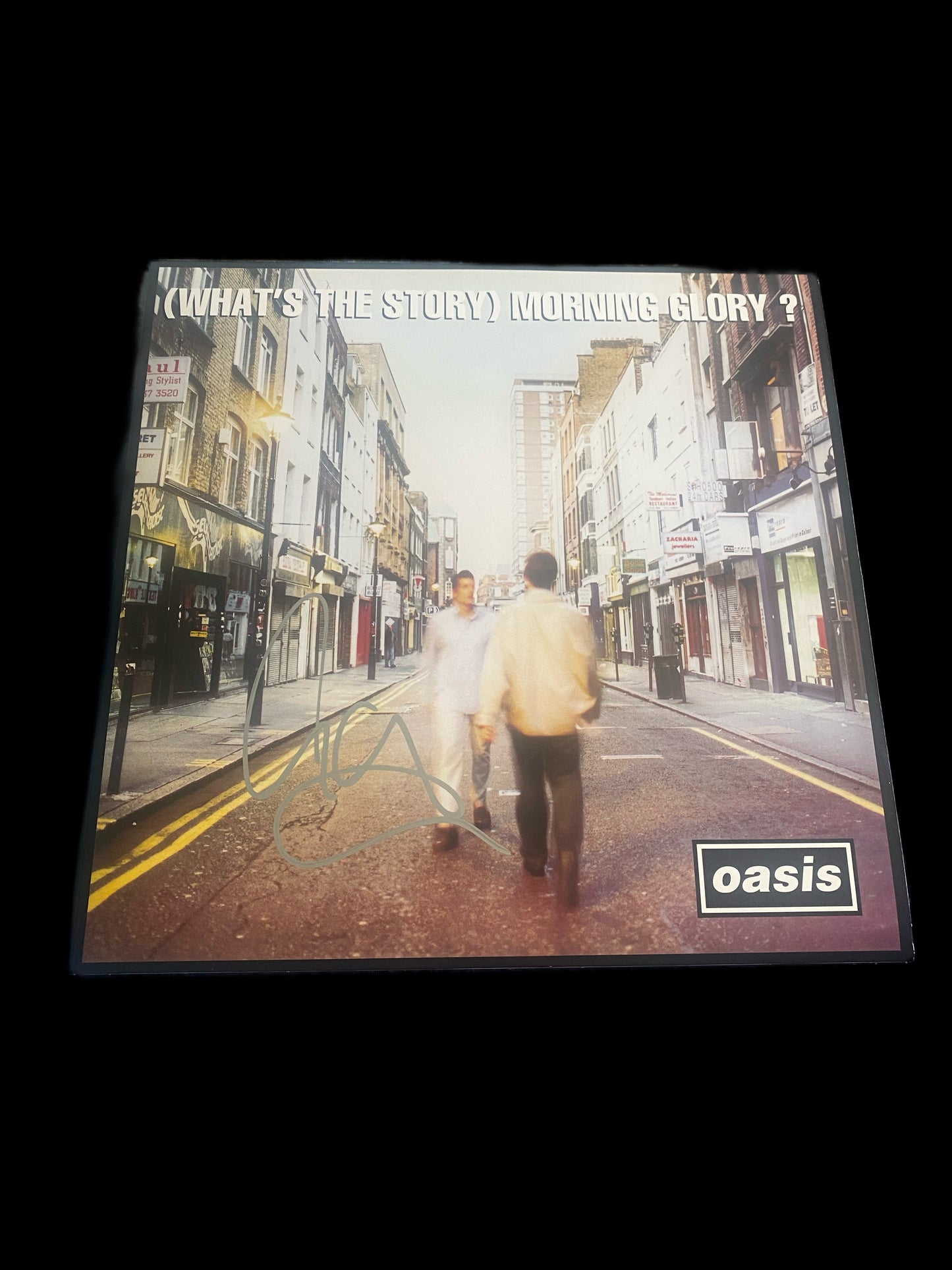 Liam Gallagher Hand Signed Oasis “(What’s The Story) Morning Glory ?” Vinyl 2