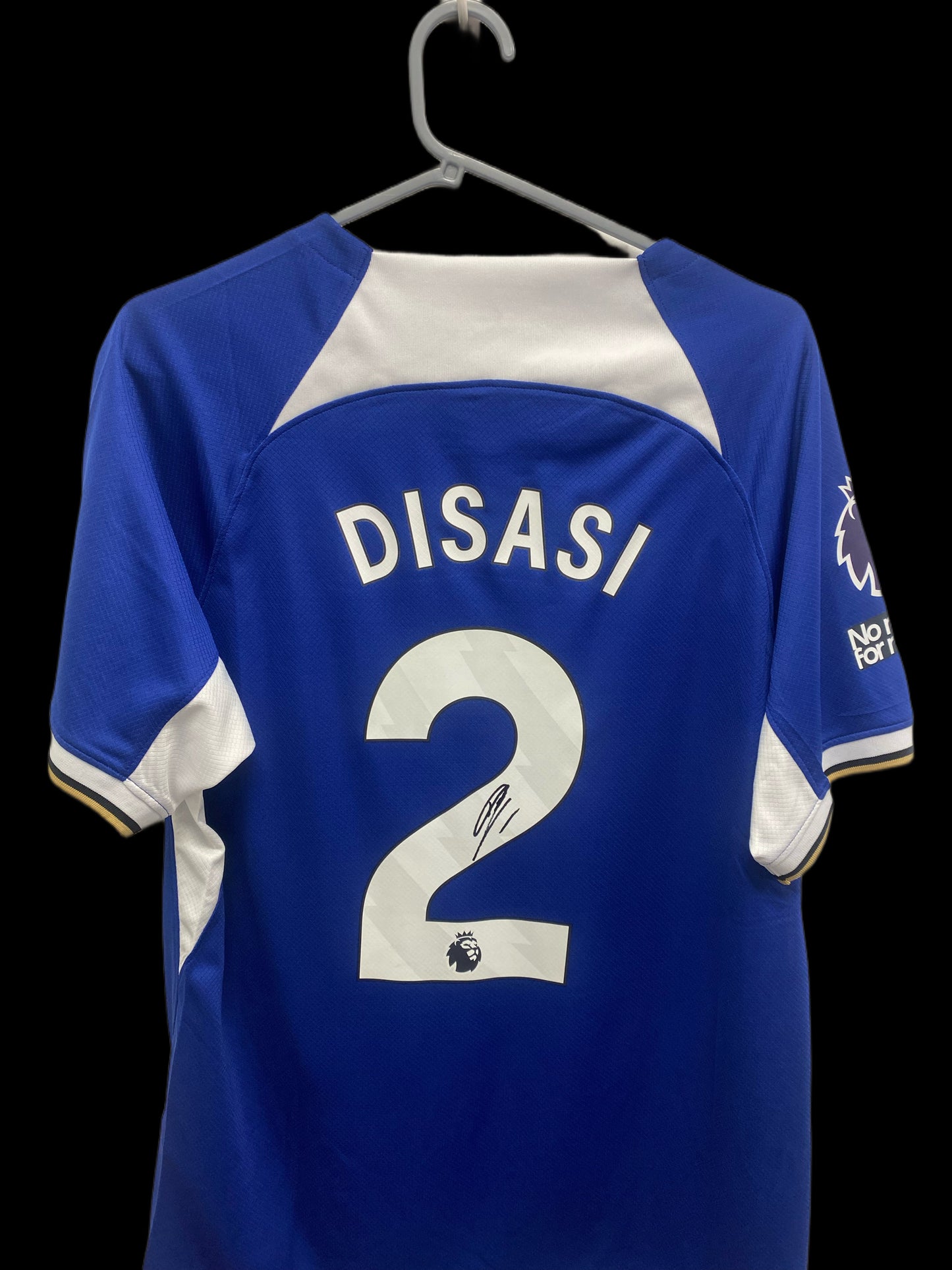 Axel Disasi Chelse Hand Signed Home Shirt