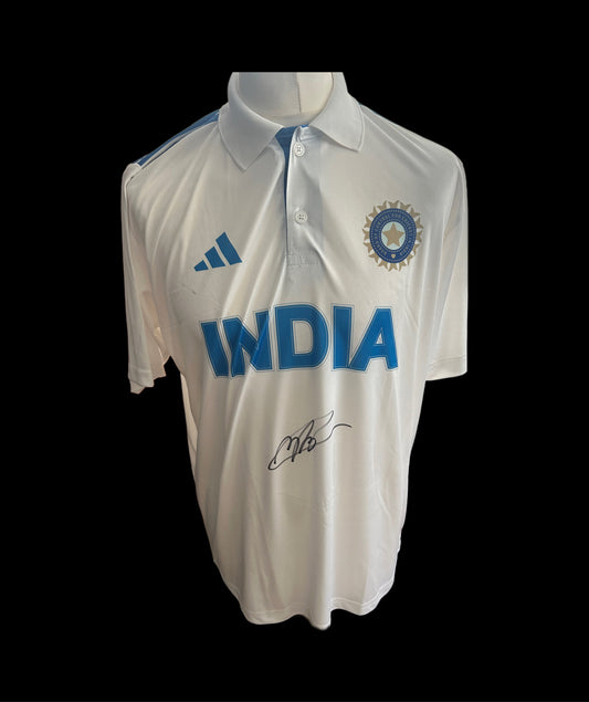 Yashasvi Jaiswal India Cricket Hand Signed Shirt 2