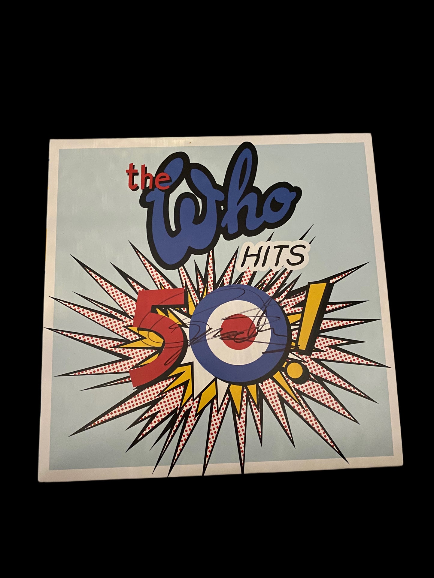 The Who - “Hits 50 ” Roger Daltrey Hand Signed Vinyl