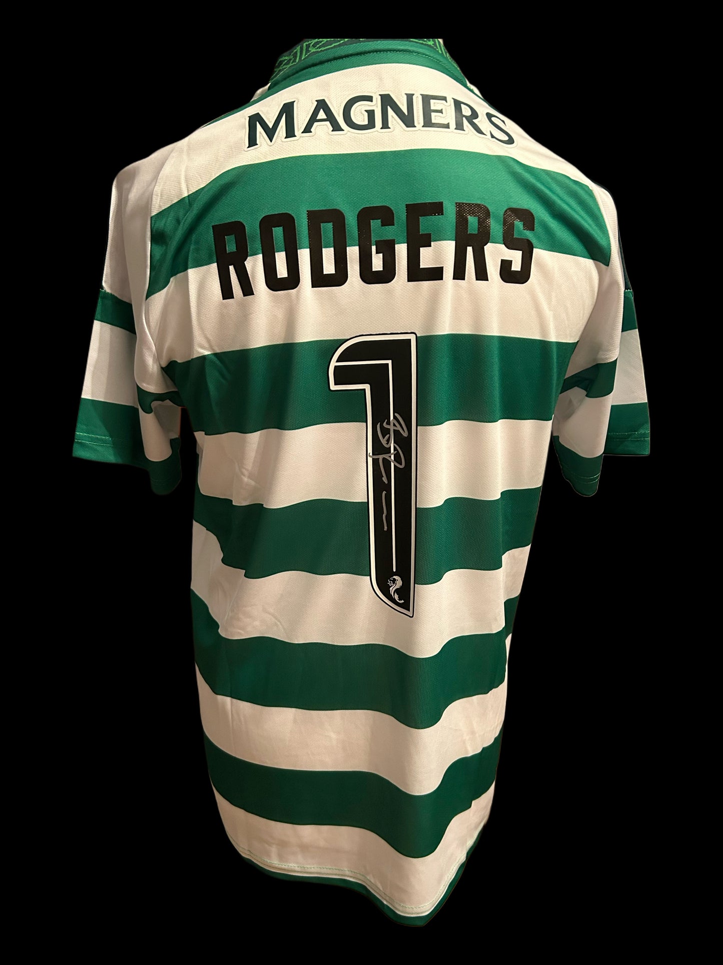 Brendan Rodgers Celtic Hand Signed 2024-25 Home Shirt