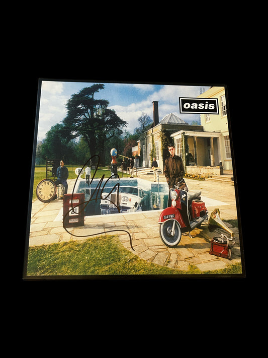Liam Gallagher Hand Signed Oasis “Be Here Now” Vinyl 1