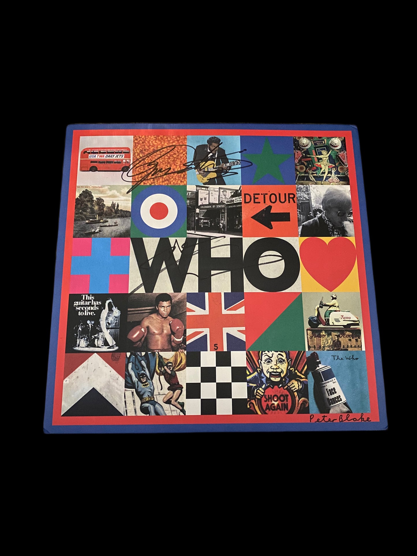 The Who - Roger Daltrey & Pete Townshend Hand Signed Vinyl 2