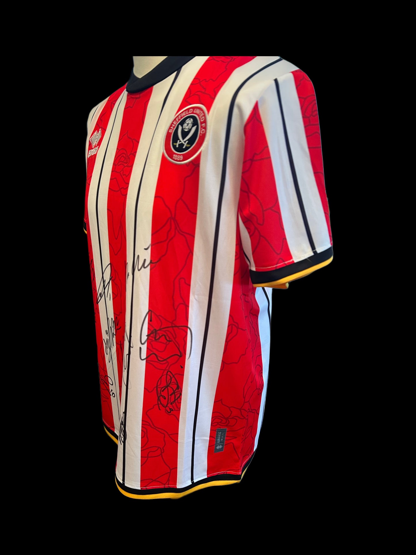 Sheffield United Hand Signed Squad 2024-25 Home Shirt