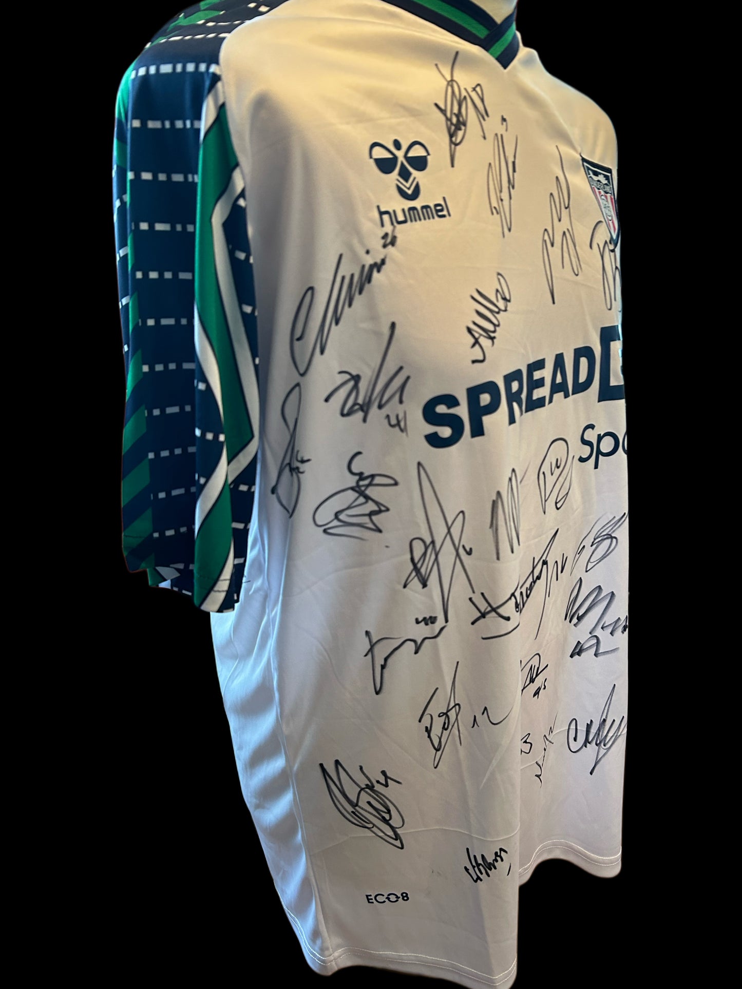 Sunderland Hand Signed Full Squad 2024-25 Away Shirt