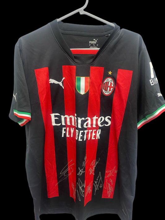 A.C Milan Hand Signed Squad Shirt 2