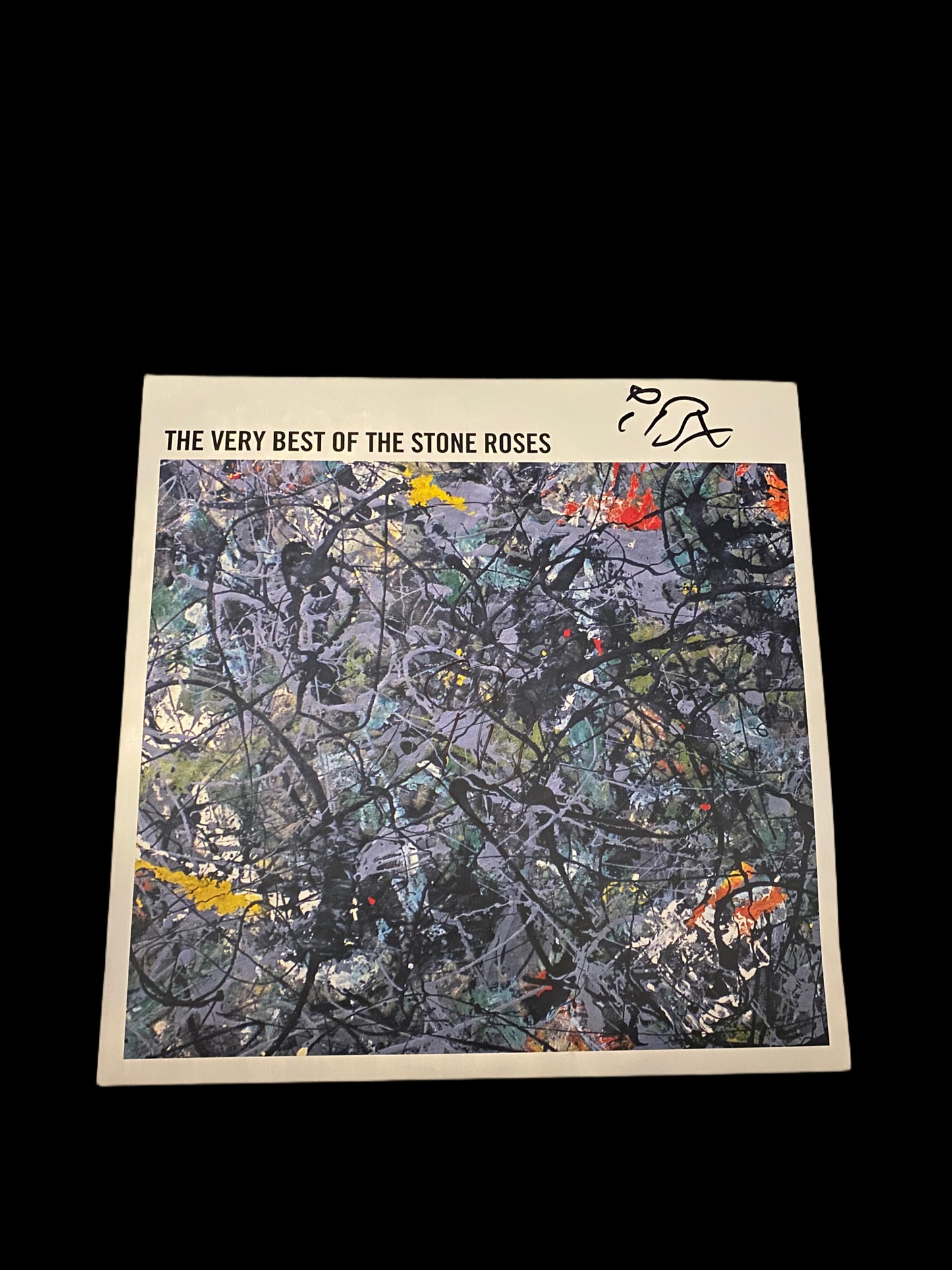 The Stone Roses- Ian Brown Hand Signed “The Very Best Of” Vinyl.