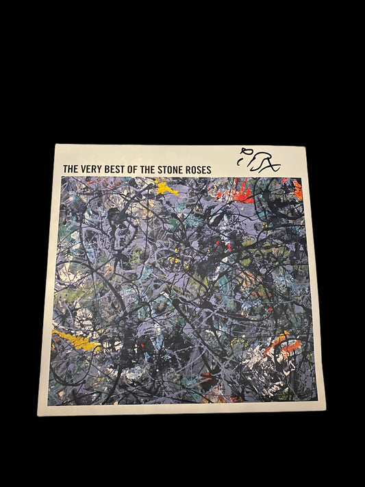 The Stone Roses- Ian Brown Hand Signed “The Very Best Of” Vinyl.