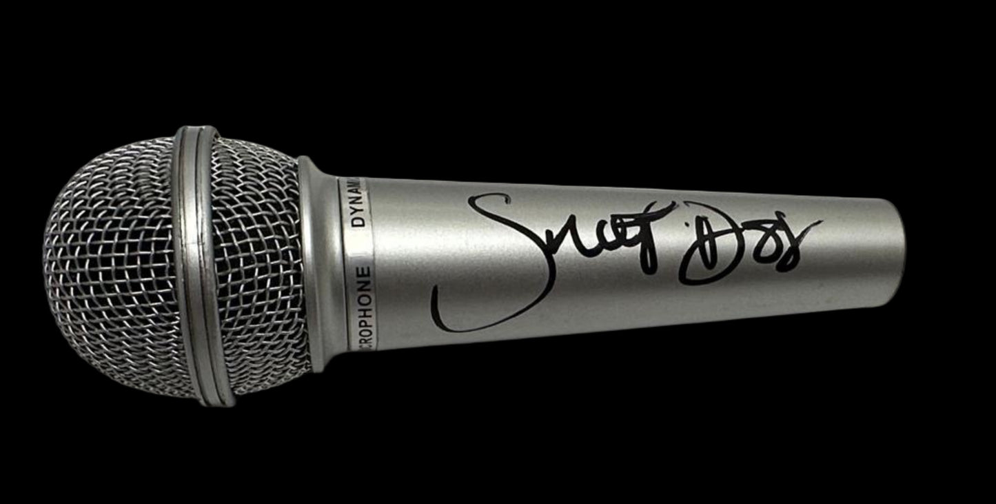 Snoop Dogg Hand Signed Microphone