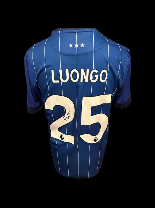 Massimo Luongo Ipswich Town Hand Signed 2024-25 Home Shirt