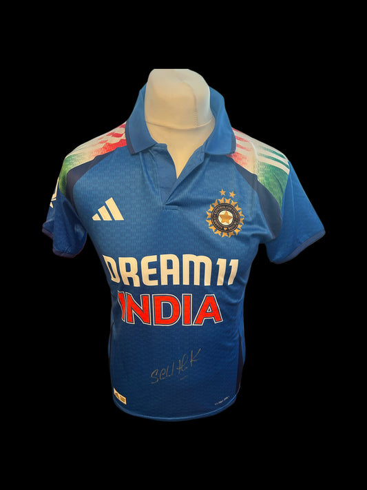 Shardul Thakur India Cricket Hand Signed Shirt