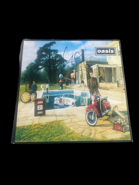 Liam Gallagher Hand Signed Oasis “Be Here Now” Vinyl 2