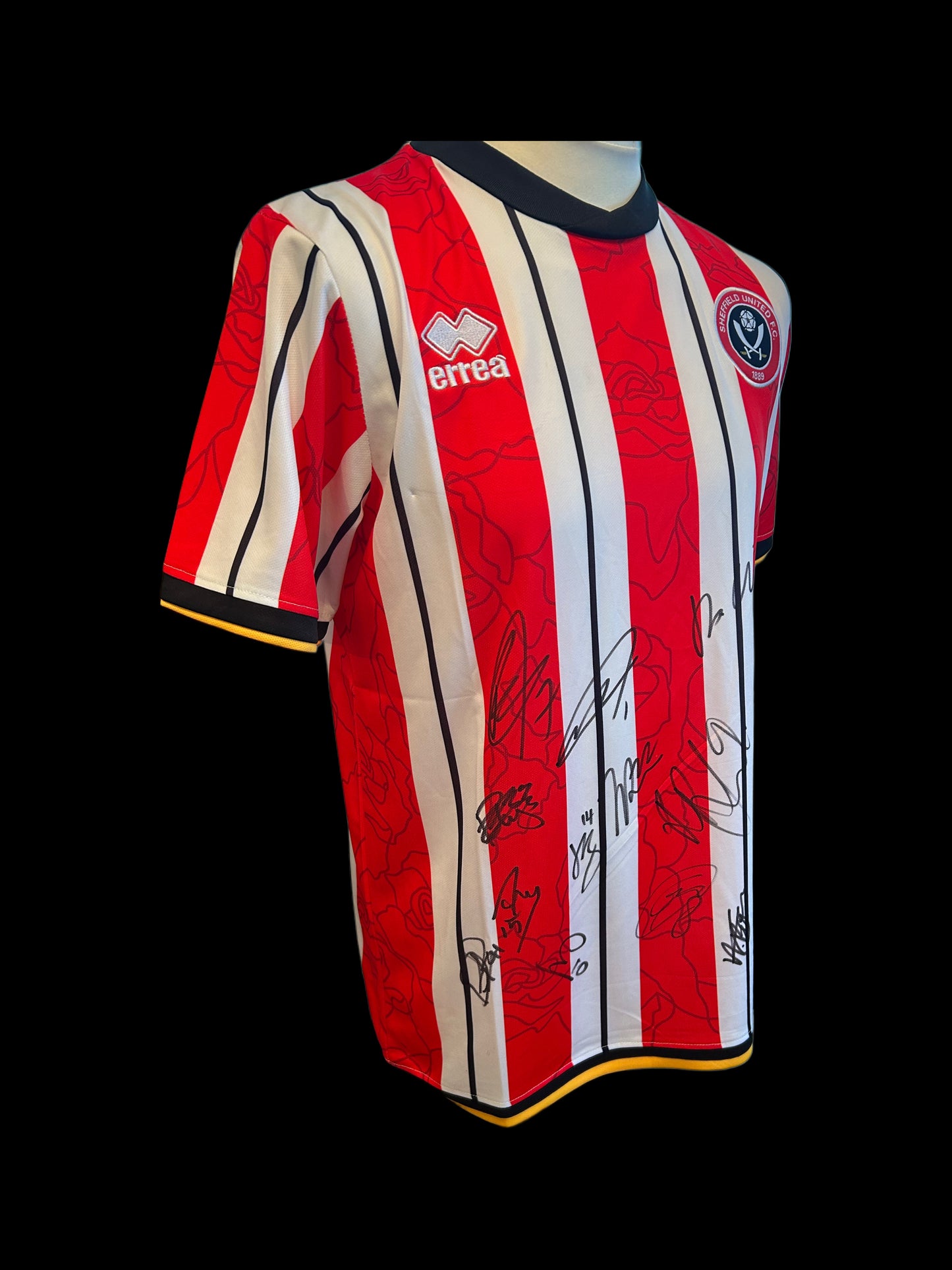 Sheffield United Hand Signed Squad 2024-25 Home Shirt