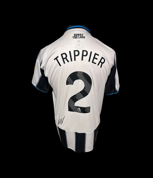 Kieran Trippier Newcastle United Hand Signed 2025-26 Home Shirt