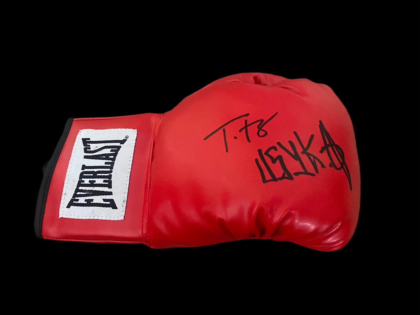 Tyson Fury Vs Oleksandr Usyk Hand Signed Dual Glove 2