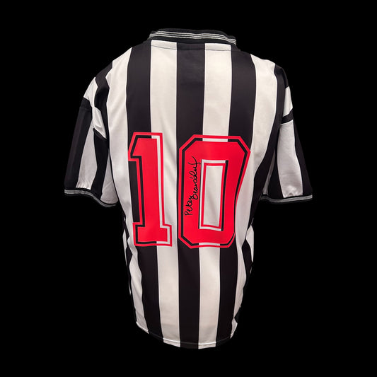 Peter Beardsley Newcastle United 1984 Hand Signed Home Shirt