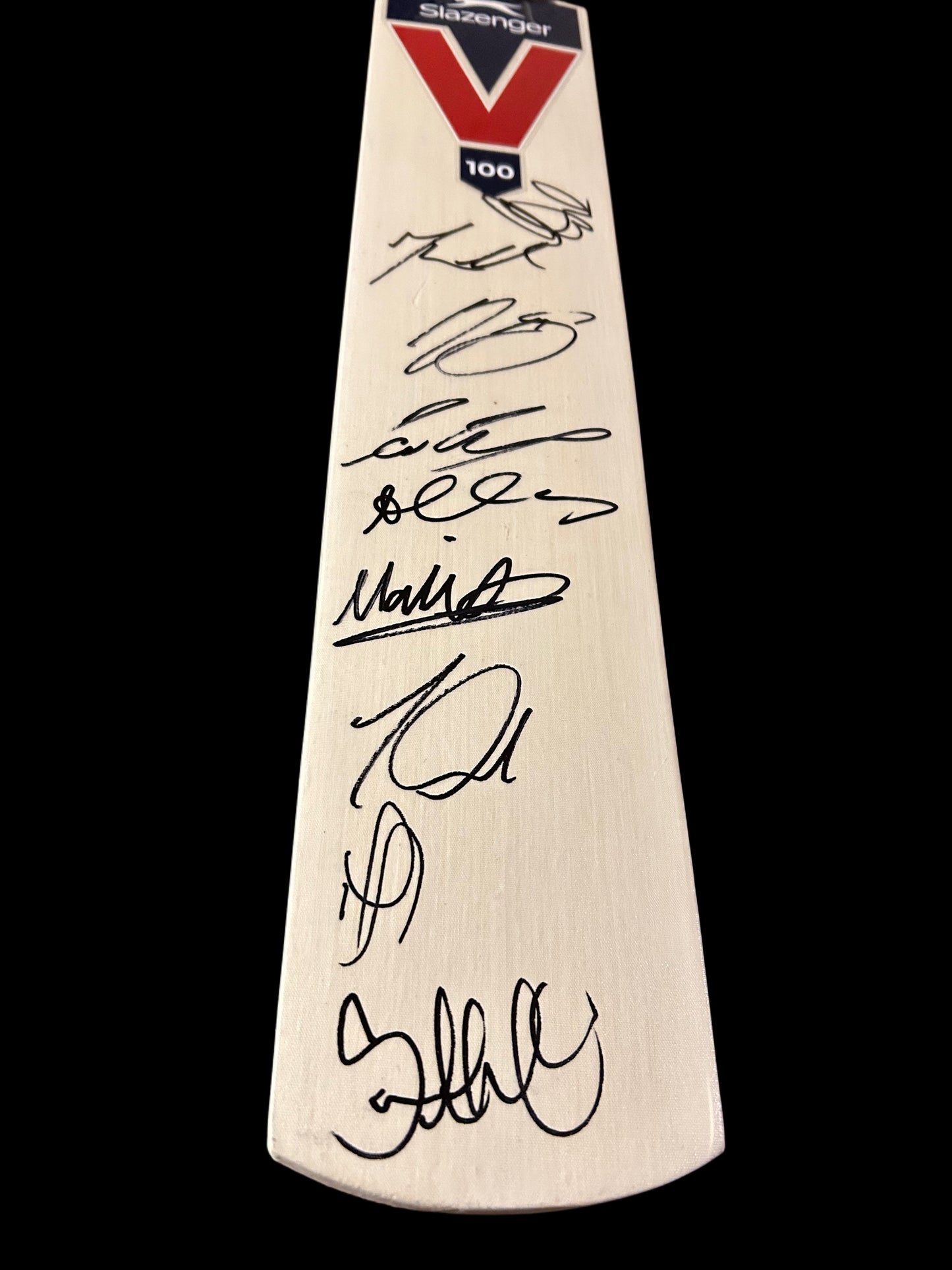 Australia Cricket ODI 2024 Squad Signed Cricket Bat 2