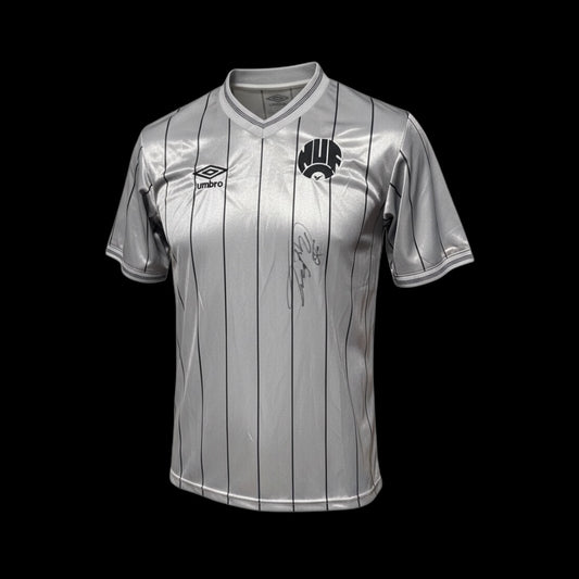 Chris Waddle Newcastle United 1983-85 Hand Signed Front Away Shirt