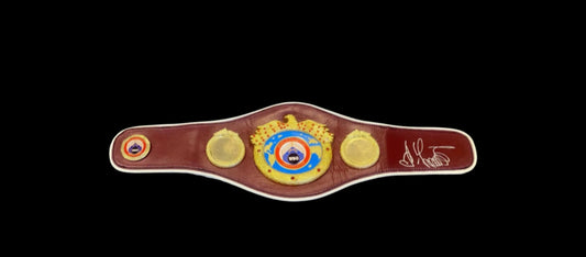 Oleksandr Usyk Hand Signed WBO Mini Belt 1