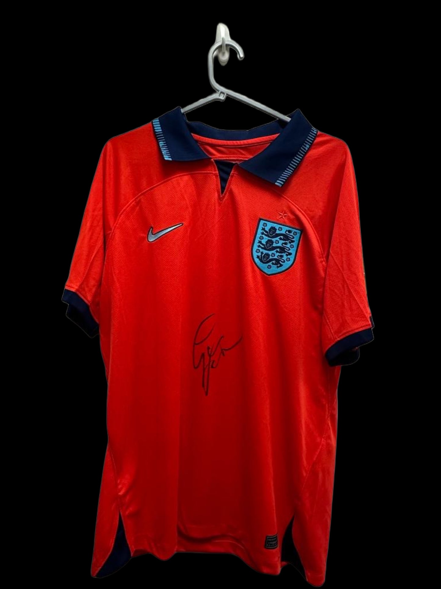 Gareth Southgate England Hand Signed 2022-23 Away Shirt