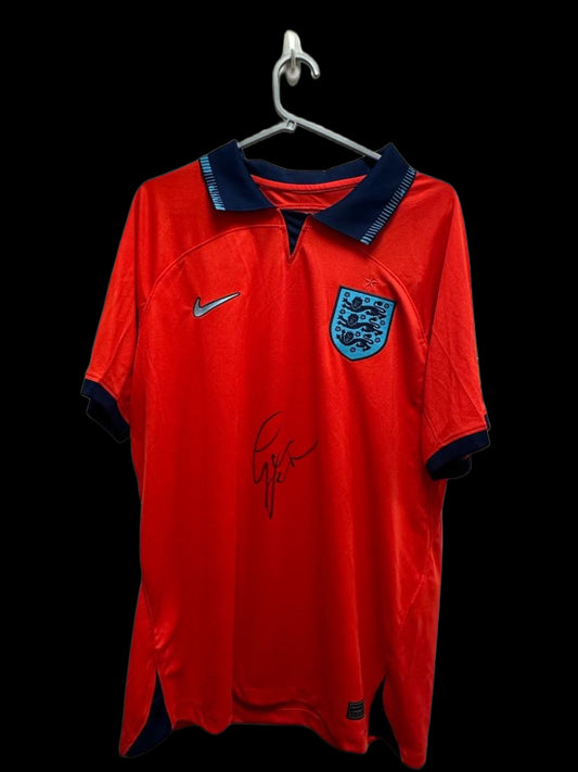 Gareth Southgate England Hand Signed 2022-23 Away Shirt