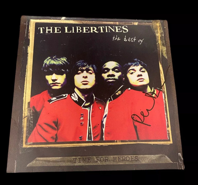 The Libertines “THE BEST OF” Hand Signed Pete Doherty Vinyl