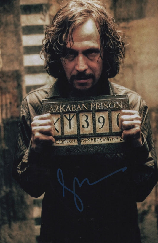 Gary Oldman Harry Potter Sirius Black Hand Signed 12X8” Photo 4