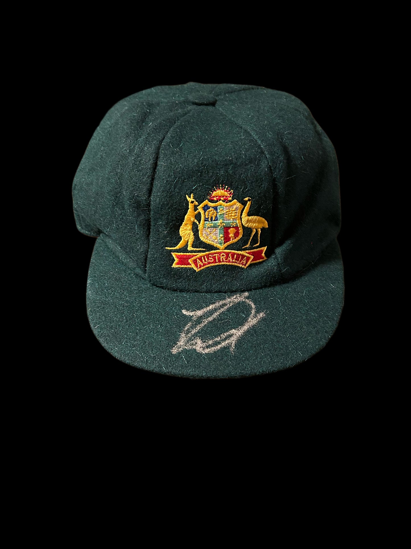 Travis Head Australia Cricket Hand Signed Baggy Cap