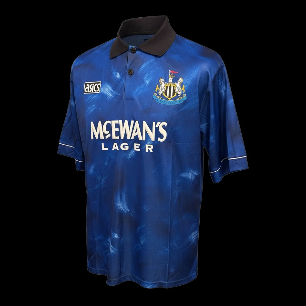 Peter Beardsley Newcastle United 1993-95 Hand Signed Away Shirt