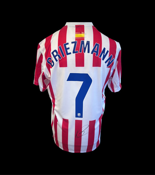 Antoine Griezmann Athletico Madrid Hand Signed 2025-26 Home Shirt 2