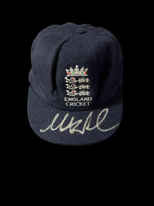 Mark Wood England Cricket Hand Signed Baggy Cap