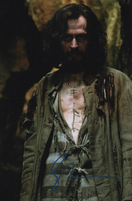 Gary Oldman Harry Potter Sirius Black Hand Signed 12X8” Photo 8