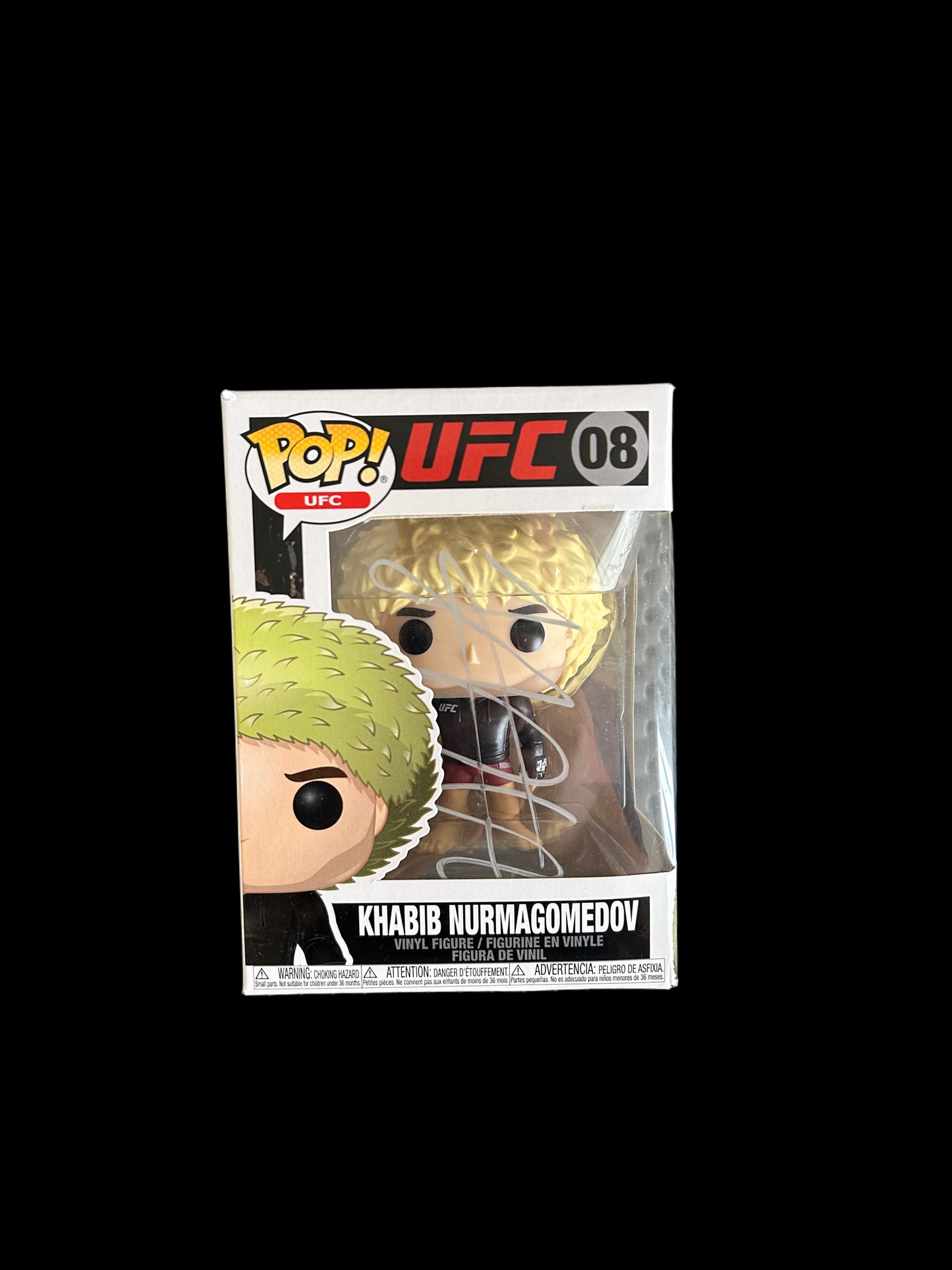 Khabib Nurmagomedov UFC Hand Signed Funko Pop