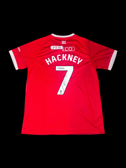 Hayden Hackney Middlesbrough Hand Signed 2025-26 Home Shirt