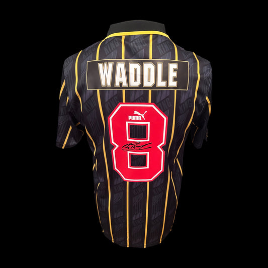Chris Waddle Sheffield Wednesday 1993-95 Hand Signed Away Shirt