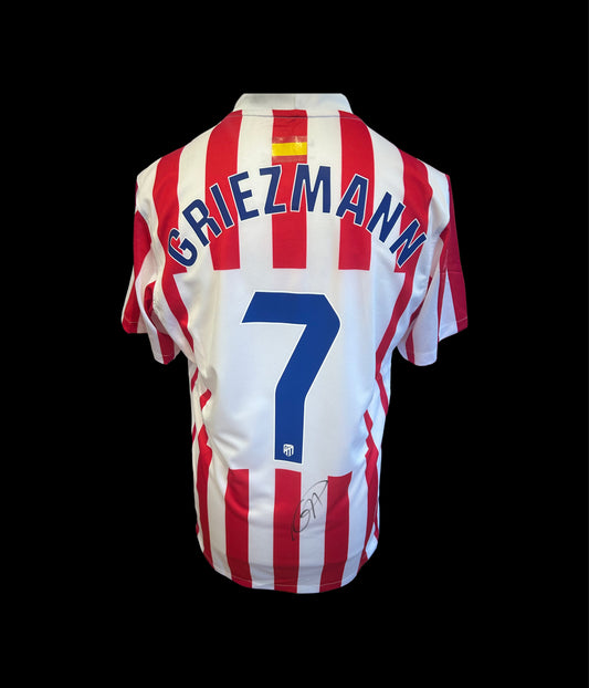 Antoine Griezmann Athletico Madrid Hand Signed 2025-26 Home Shirt 1
