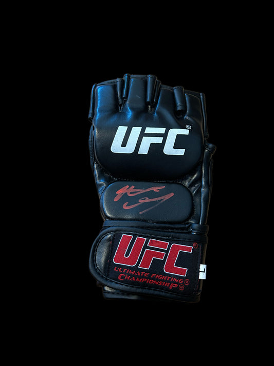 Nate Diaz Hand Signed UFC Glove 4