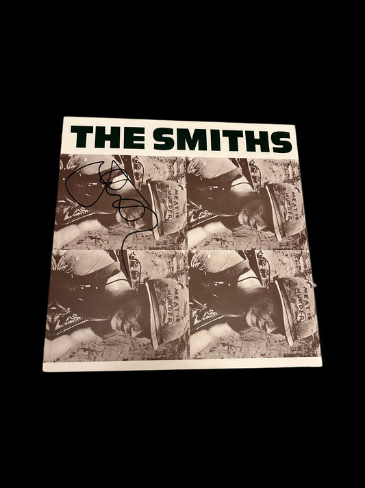 The Smiths, Johnny Marr “MEAT IS MURDER” Hand Signed Vinyl