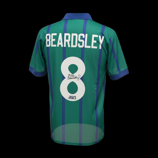 Peter Beardsley Newcastle United 1993-95 Hand Signed Third Shirt