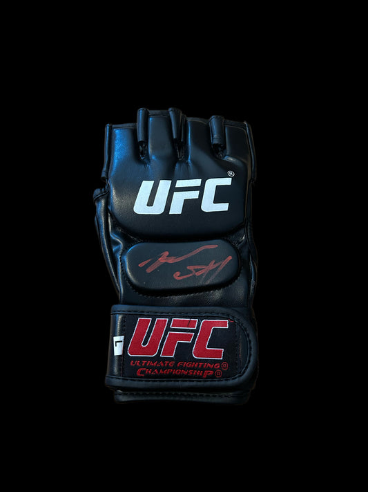 Nate Diaz Hand Signed UFC Glove 3