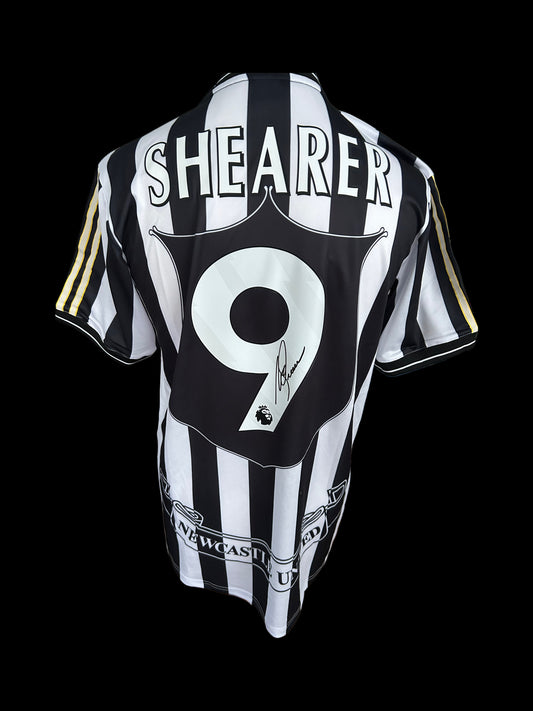 Alan Shearer Newcastle United 1997-1999 Hand Signed Home Shirt 3